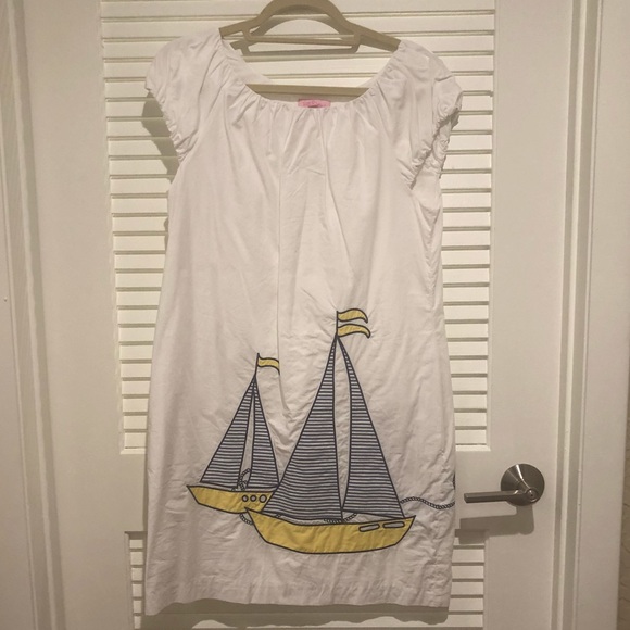 Lilly Pulitzer Sailboat Dress - Picture 1 of 3